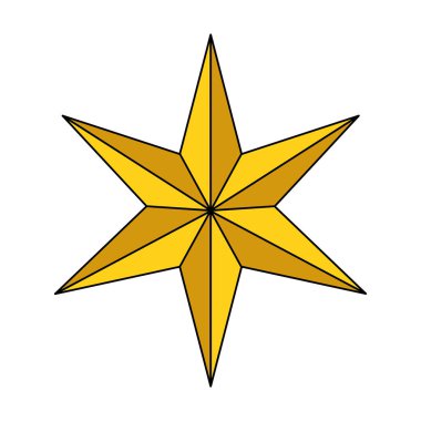 Yıldız esign izole