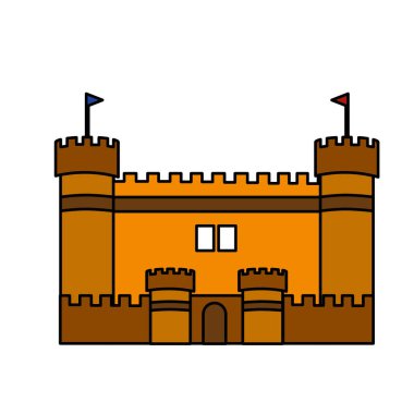 İzole kale tasarım