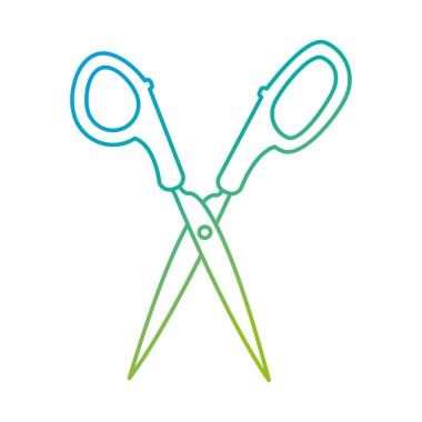 İzole makas tasarım