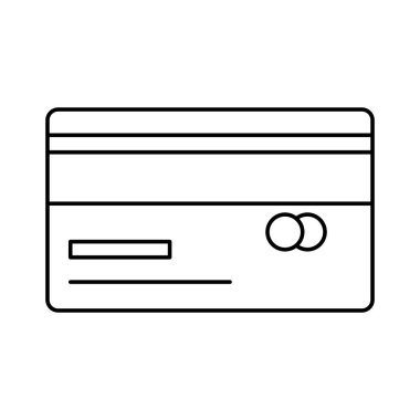 İzole kredi kartı tasarım