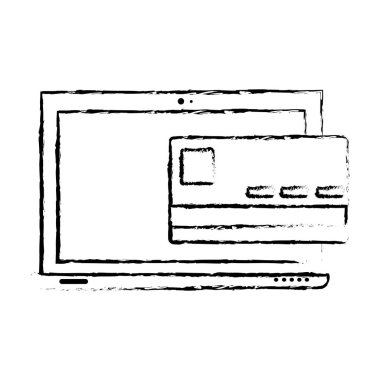 İzole laptop tasarım