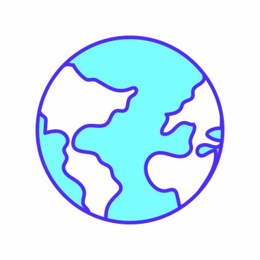 İzole planet tasarım