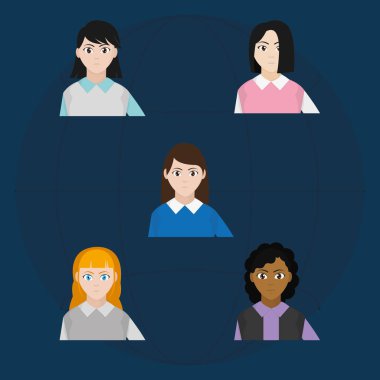 Avatar kadınlar tasarım