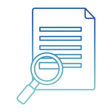 İzole belge tasarımı