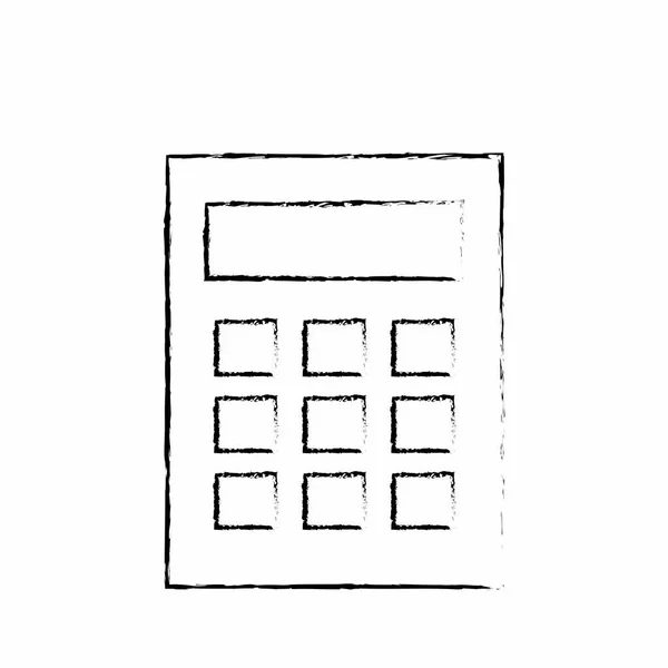 Σχεδιασμός απομονωμένες αριθμομηχανή — Διανυσματικό Αρχείο