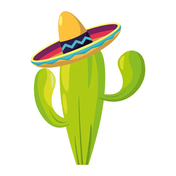 Conception isolée de cactus — Image vectorielle