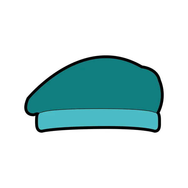 Conception chapeau d'hiver — Image vectorielle