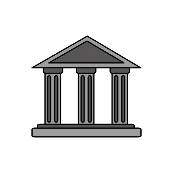 Diseño de banco aislado — Archivo Imágenes Vectoriales