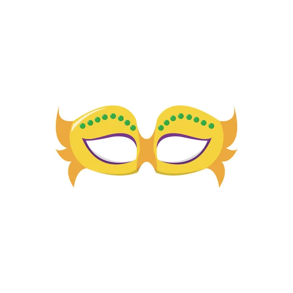 Geïsoleerde masker ontwerp — Stockvector