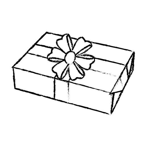 Изолированный дизайн подарков — стоковый вектор