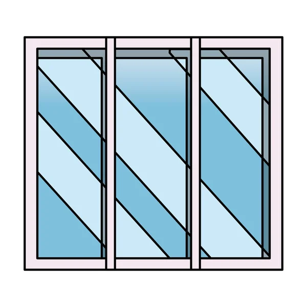Ізольована вікна дизайн — стоковий вектор