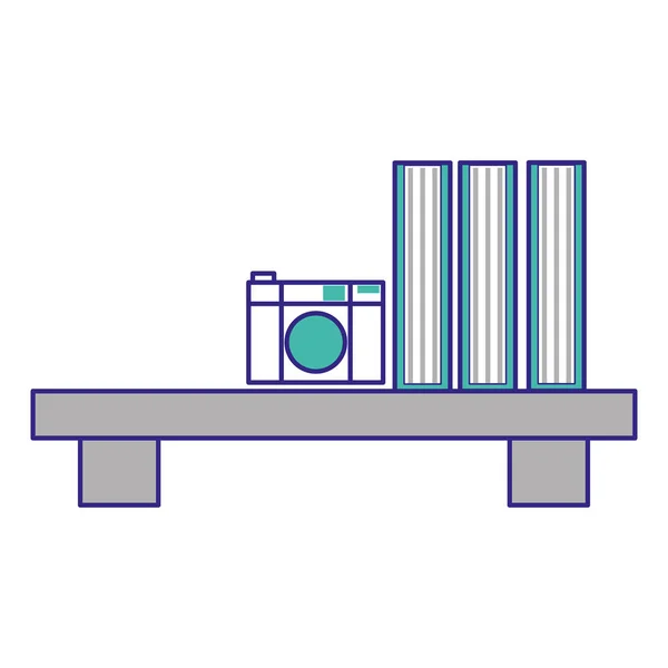 Isolierte Möbelgestaltung — Stockvektor