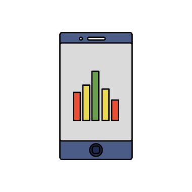 İzole smartphone tasarım