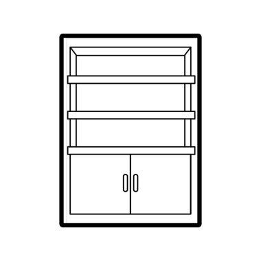 İzole mobilya tasarım