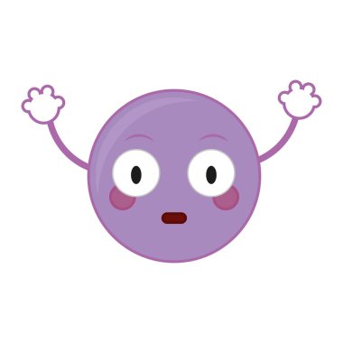 silah ile sürpriz emoji yüz ifadesi