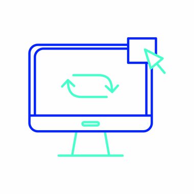 İzole bilgisayar tasarım