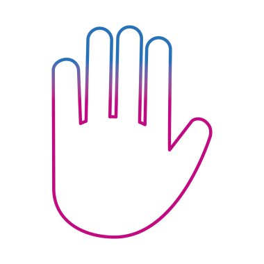 bozulmuş satır emoji el dur jest ifade