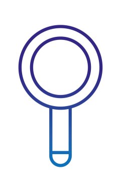 bozulmuş satır Büyüteç nesnesine serch ve yakınlaştırma