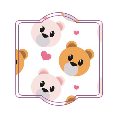 Çizgi film gövde tasarımı ayı