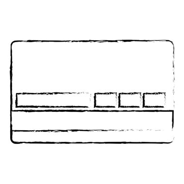 İzole kredi kartı tasarım