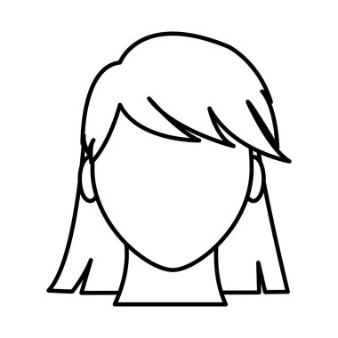 satır avatar kadın saç modeli tasarımı ile meçhul