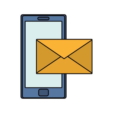 İzole smartphone tasarım