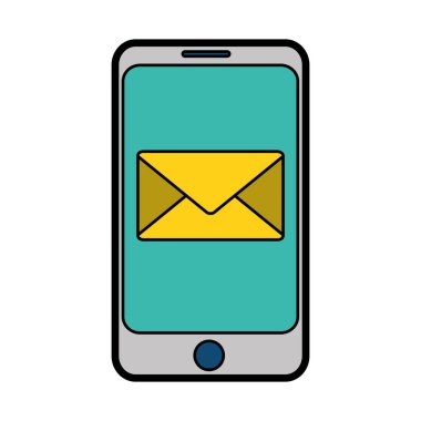 İzole smartphone tasarım