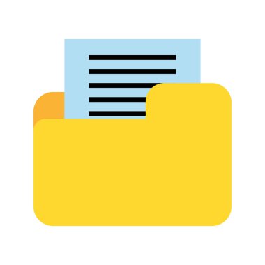 İzole dosya tasarımı