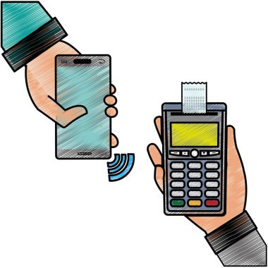 Akıllı telefon ve dataphone tasarım