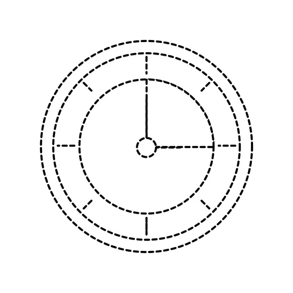 孤立した時計のデザイン — ストックベクタ