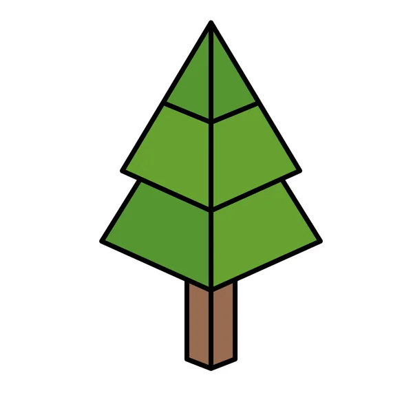 松の木のデザイン — ストックベクタ