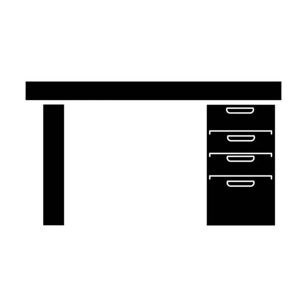 Конструкція ізольованих бюро — стоковий вектор
