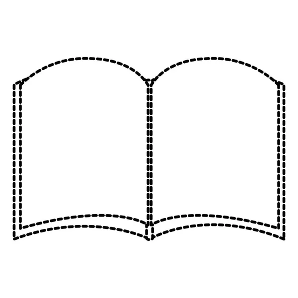 Izolované kniha design — Stockový vektor