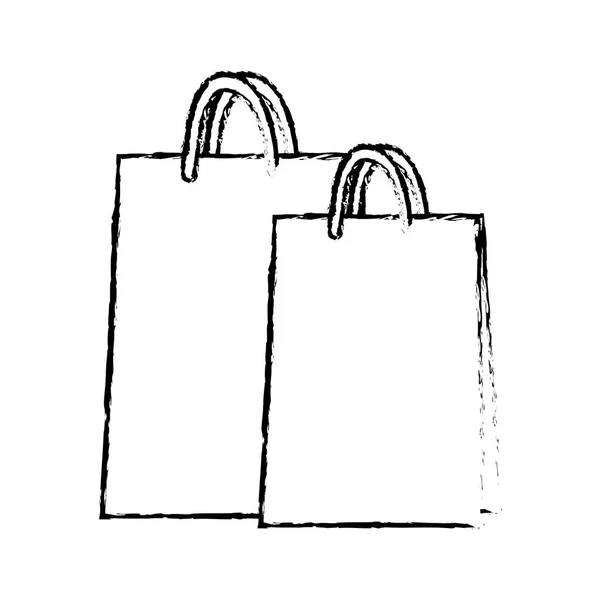 การออกแบบกระเป๋าช้อปปิ้ง — ภาพเวกเตอร์สต็อก