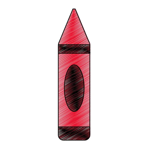 Conception de crayon isolé — Image vectorielle