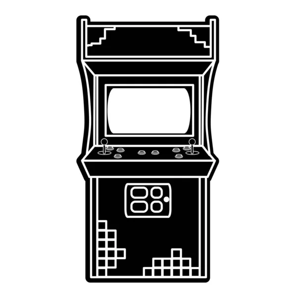 Diseño de máquina arcade — Vector de stock