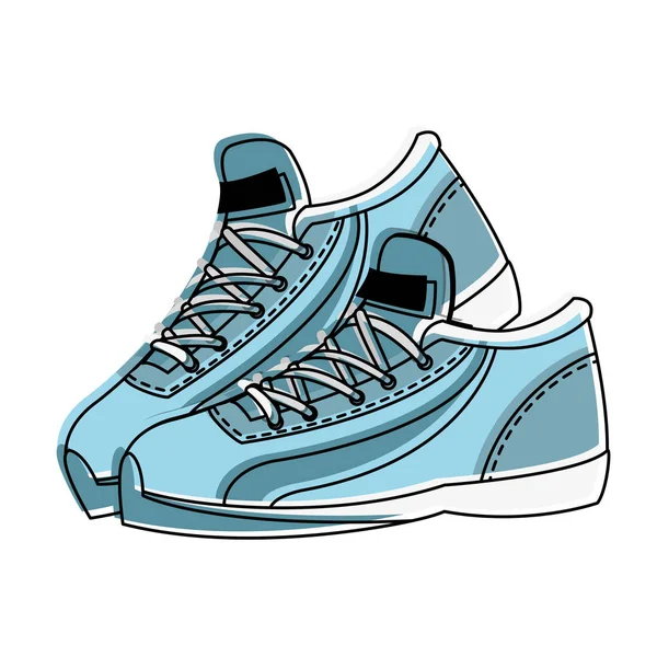 Design de sapatos esportivos — Vetor de Stock