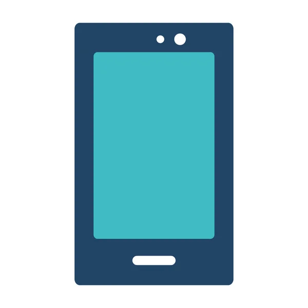 Design isolato dello smartphone — Vettoriale Stock