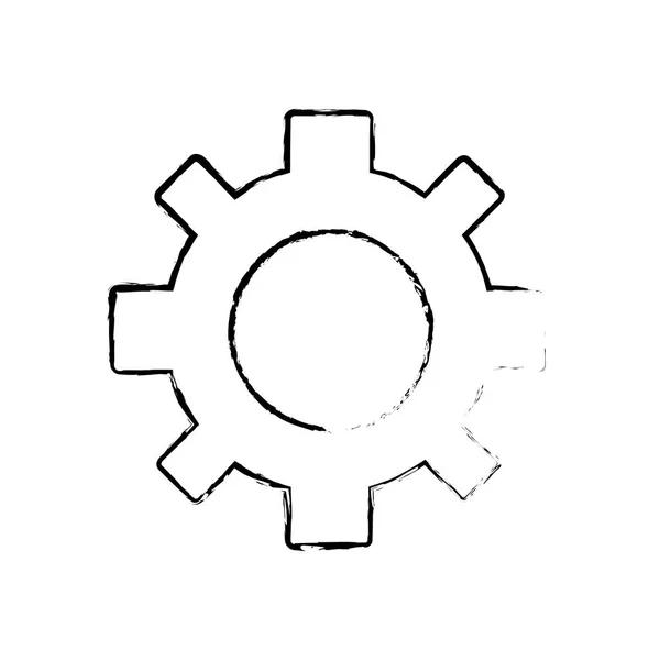 바퀴와 디자인 일러스트 — 스톡 벡터