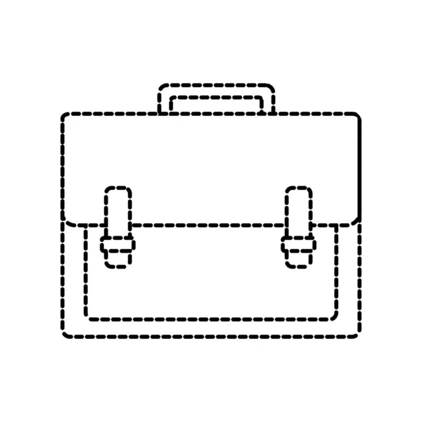 Geïsoleerde koffer ontwerp — Stockvector