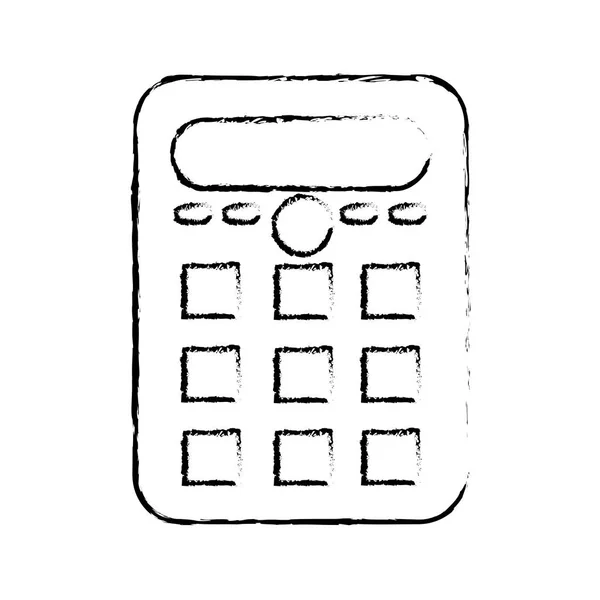 Конструкція ізольованих калькулятор — стоковий вектор