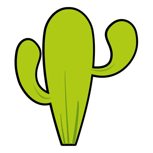 Izolované kaktus design — Stockový vektor