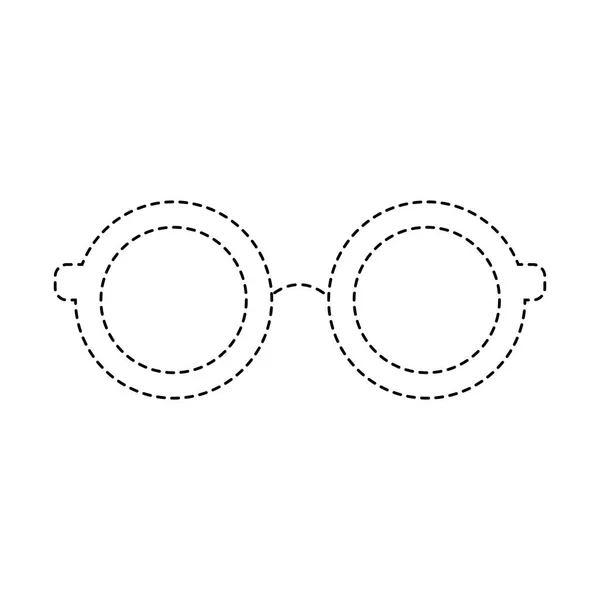 Diseño de gafas aisladas — Archivo Imágenes Vectoriales