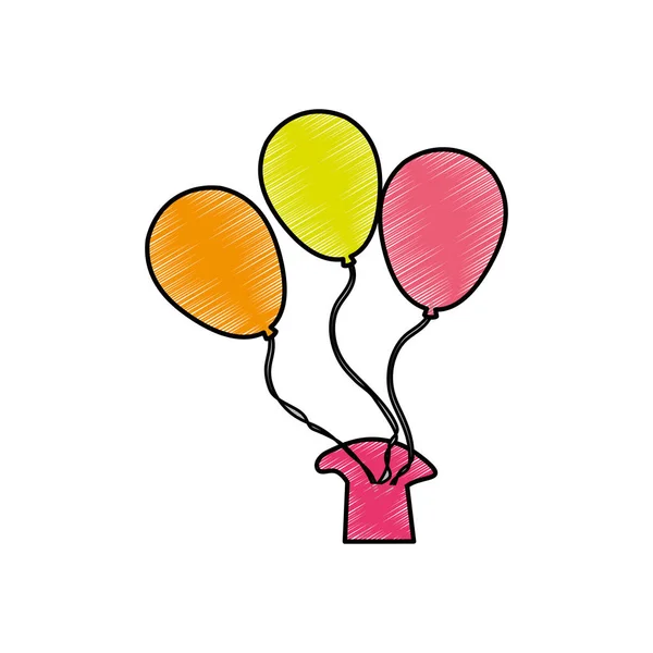 Design de balão isolado —  Vetores de Stock