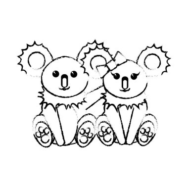 Koala karikatür tasarım