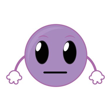 Emoji yüz ifadesi silah ile bilmeden