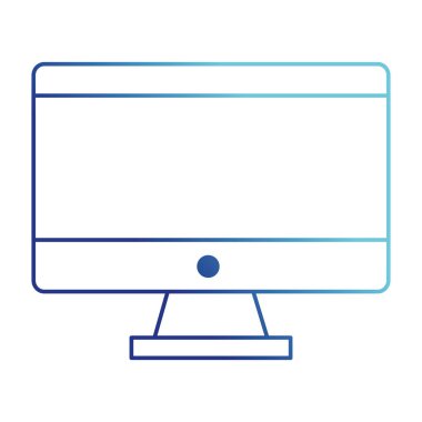 İzole bilgisayar tasarım