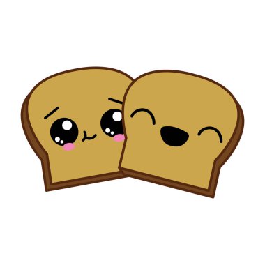 İzole ekmek tasarım