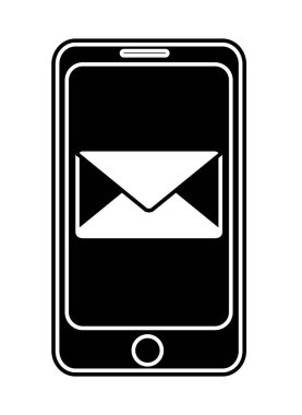 İzole smartphone tasarım