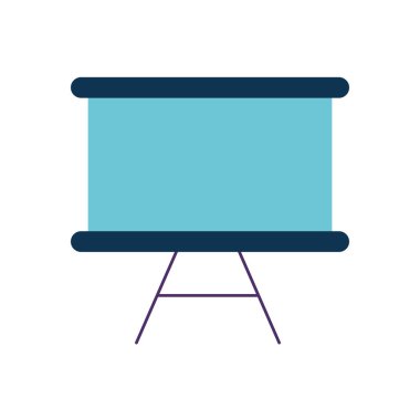 İzole blackboard tasarım